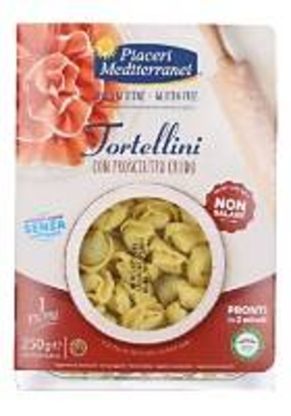 Tortellini con prosciutto crudo - Piac.Medit.