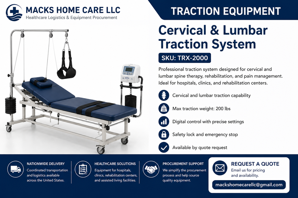 Traction Equipment | Macks Home Care LLC – Healthcare Logistics ...