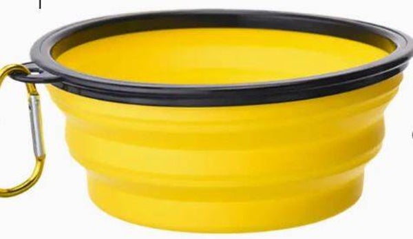 Nr. 216 - Opvouwbaar waterbakje geel