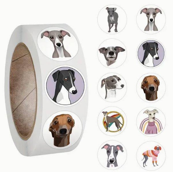 Stickers (rol van 500 stuks) - nr. 287