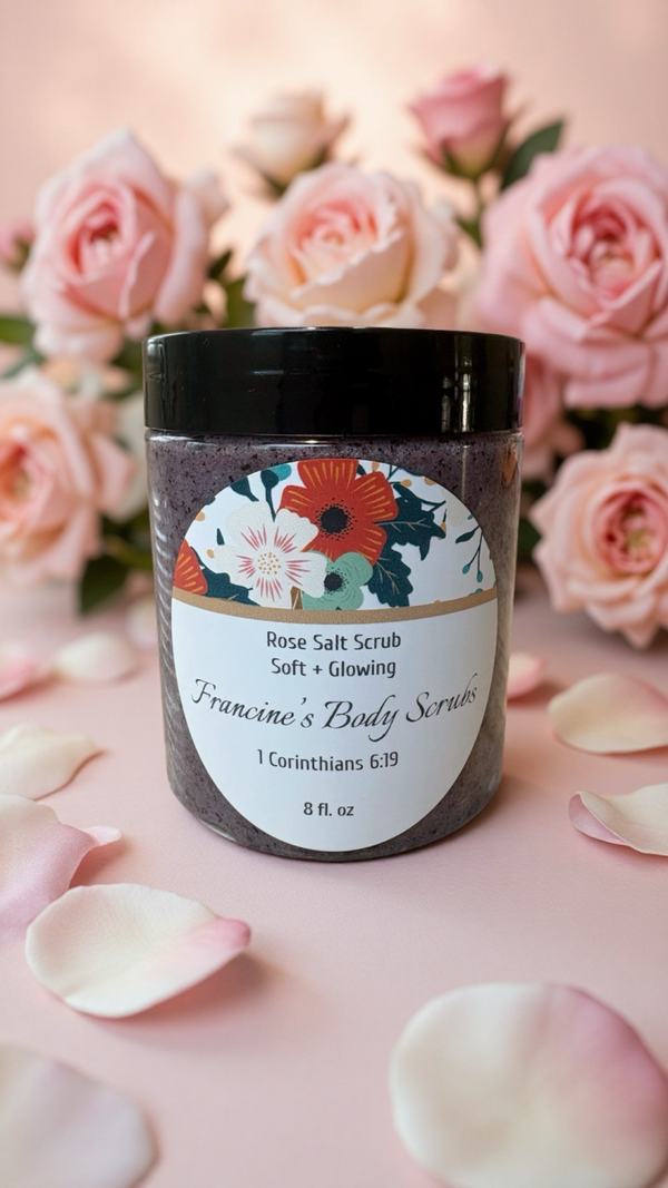 Rose Salt Scrub