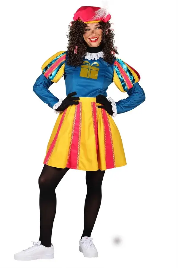 Pieten jurk - Pakjespiet - L