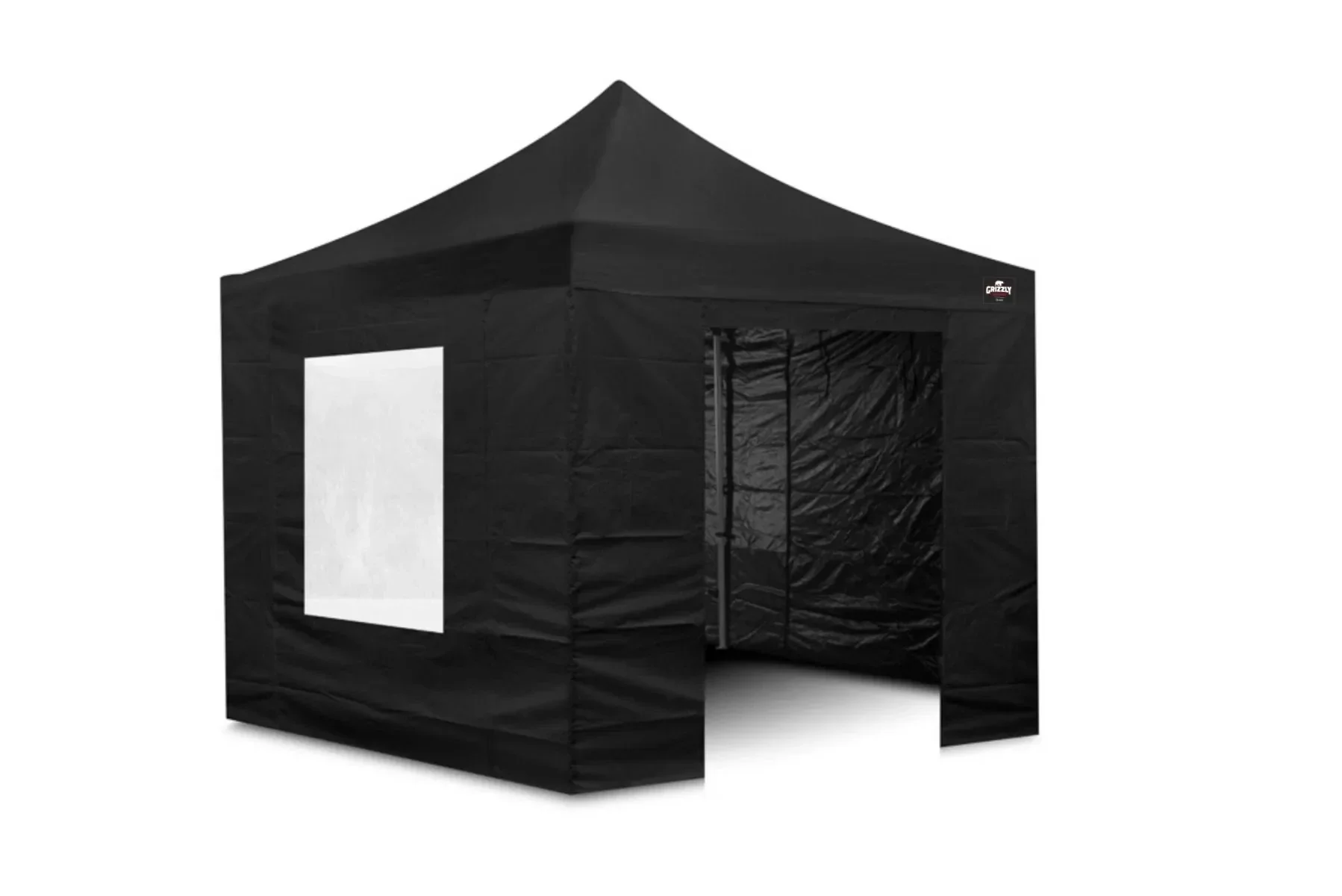 Easy-up tent 3x3 zwart