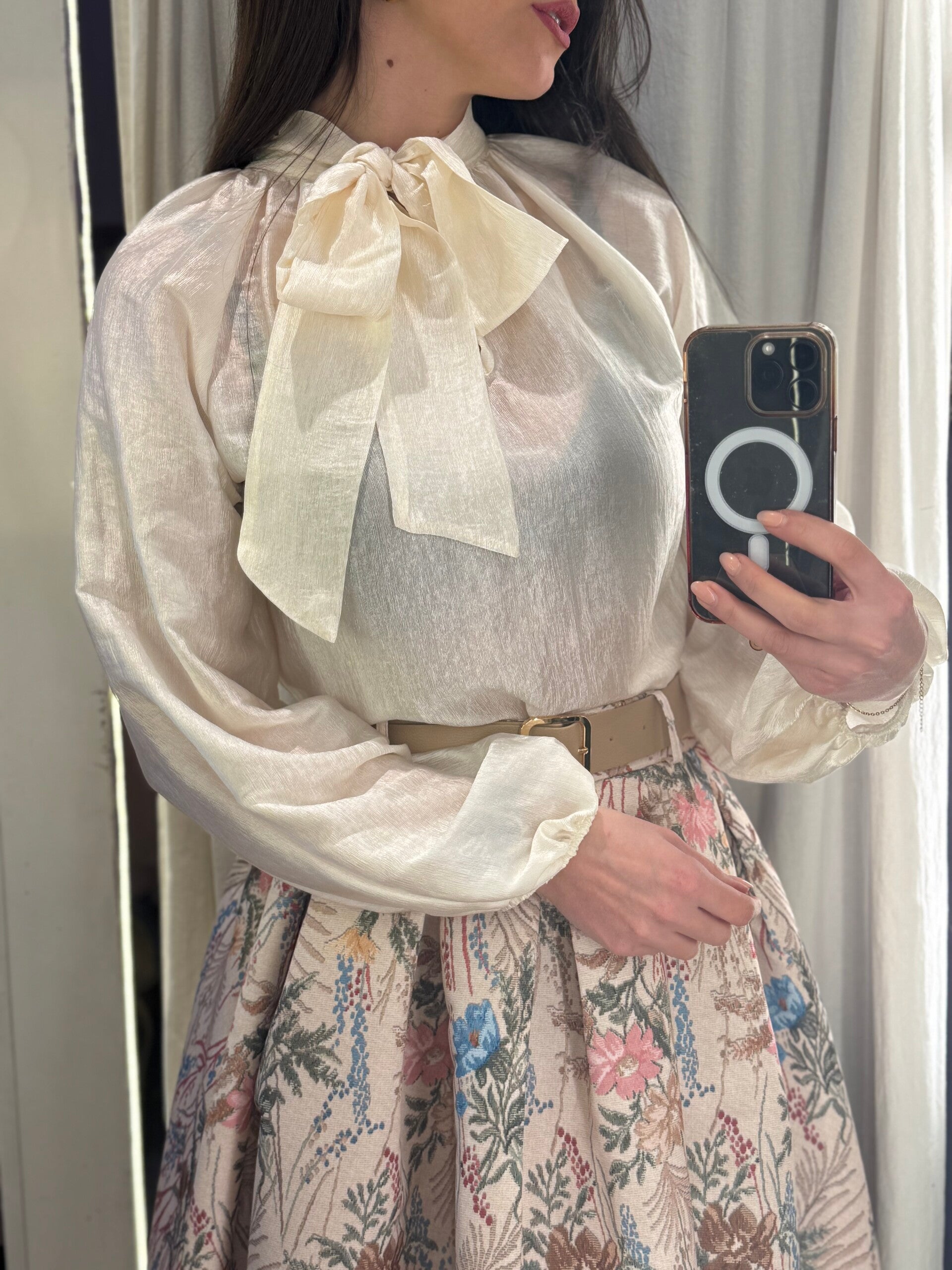 Camicia Ivory Élégance