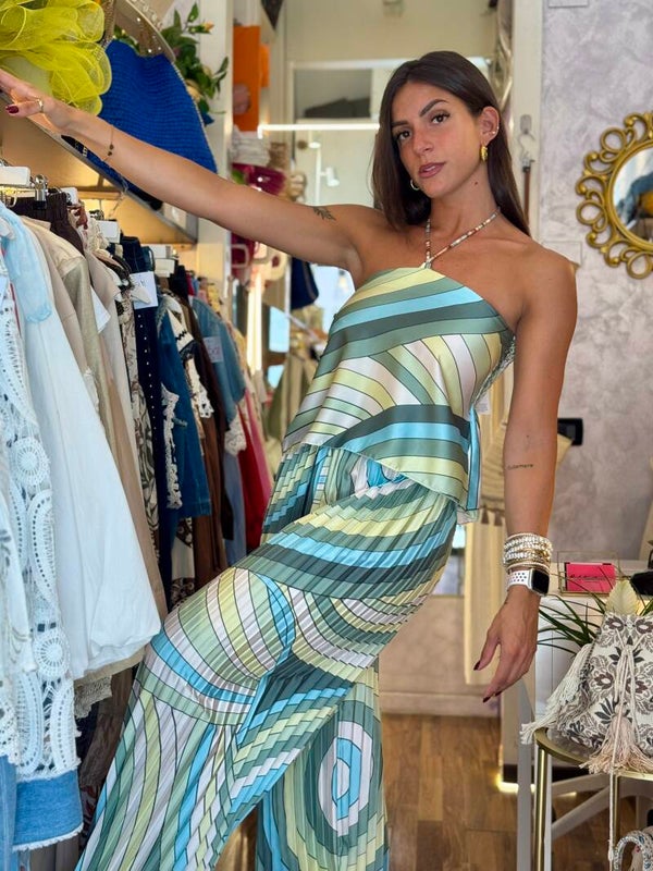 COORDINATO PLISSÉ IBIZA