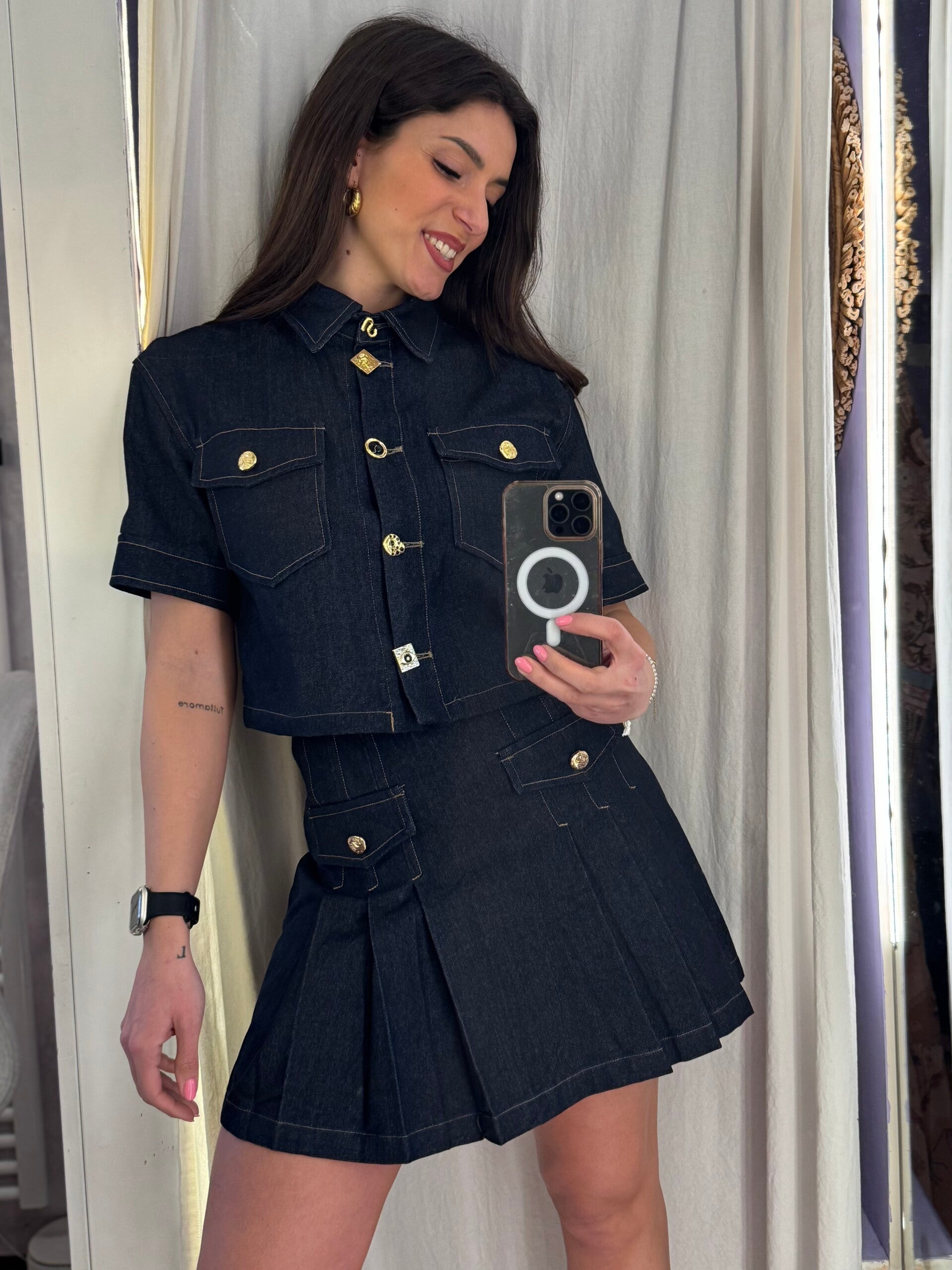 Completo Denim Charm