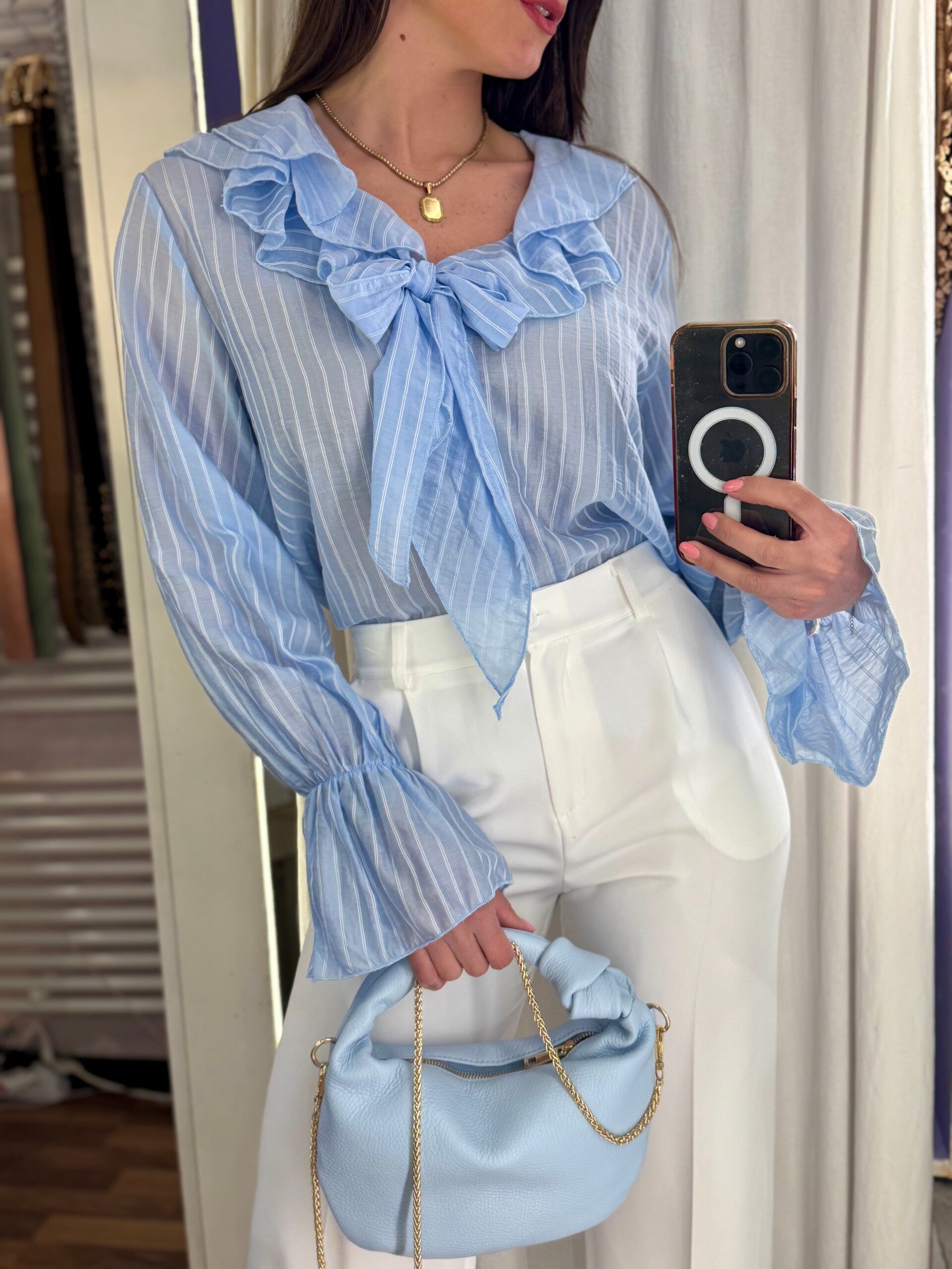 Blusa Sky Ruffle