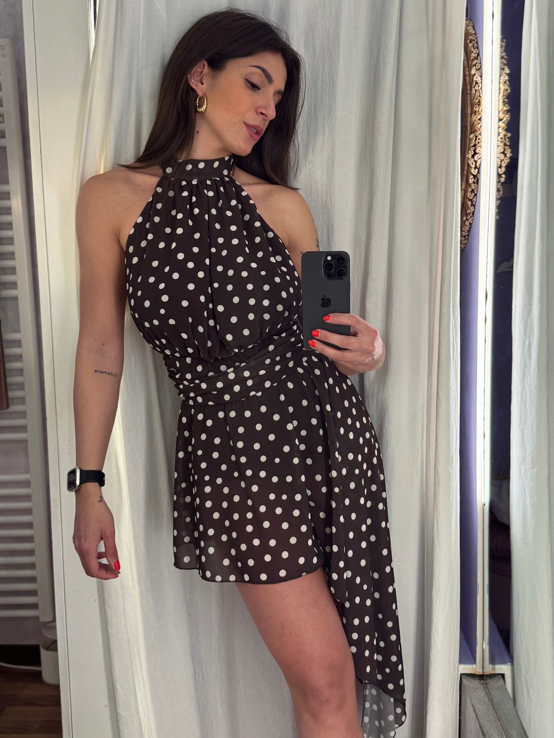 Abito pois marrone