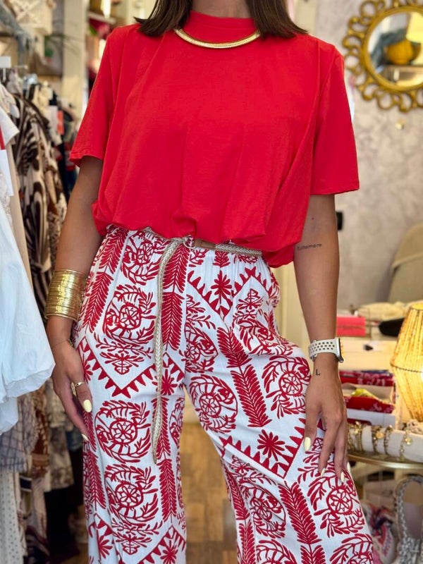 T-SHIRT BASIC ROSSA