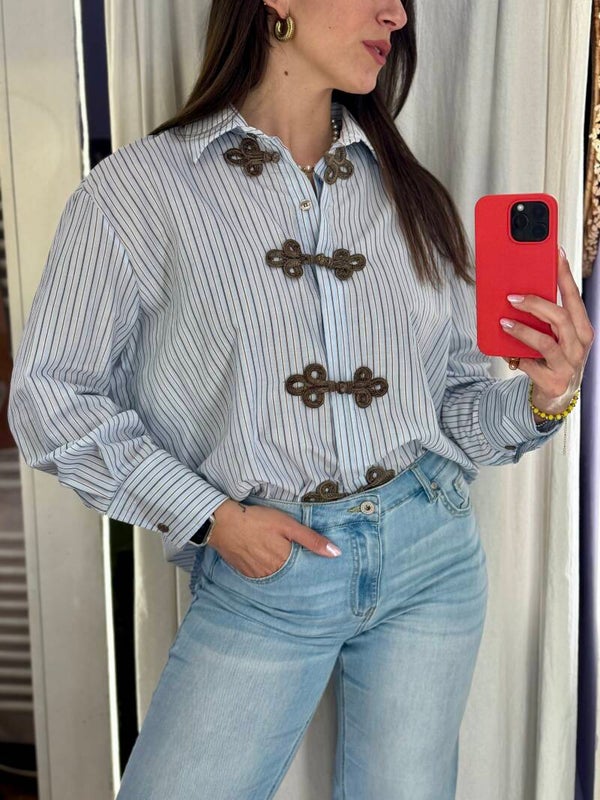 Camicia Righe Oriental