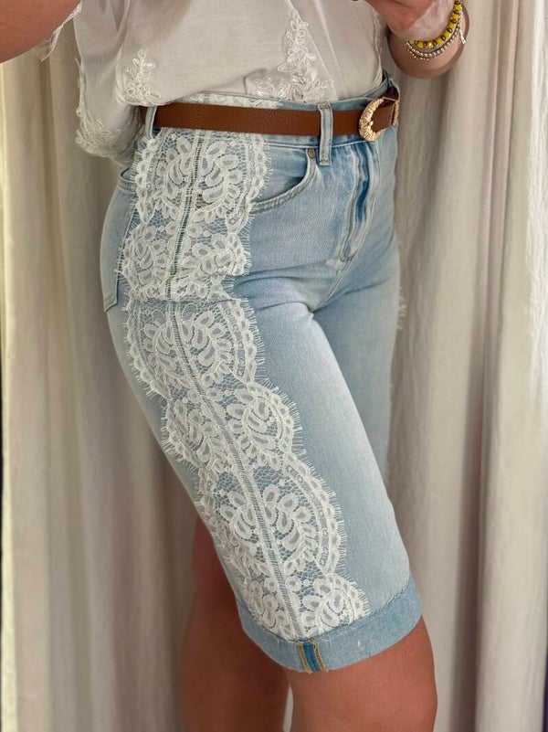 BERMUDA JEANS PIZZO