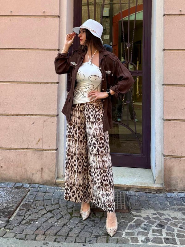 PANTALONE ETNICO PALAZZO