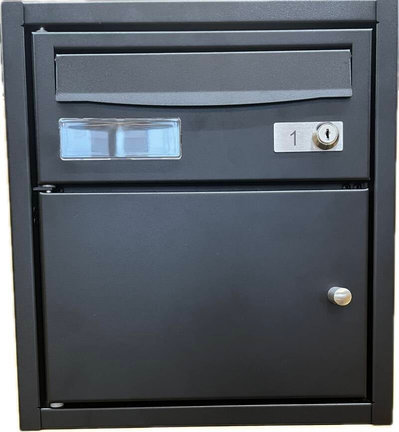 EHBoxL Boîte à lettres SUPÉRIEURE - ouvertures latérales