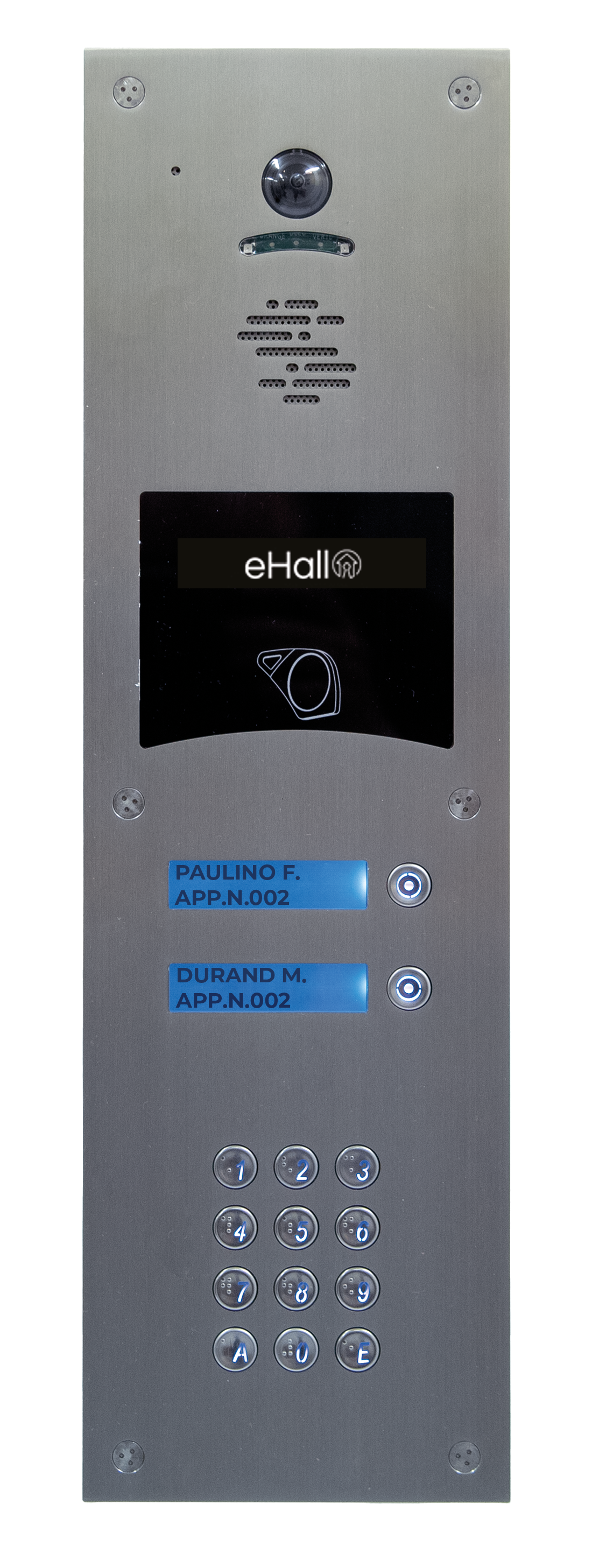 VIG002C Interphone 2 boutons encastré GSM 4G