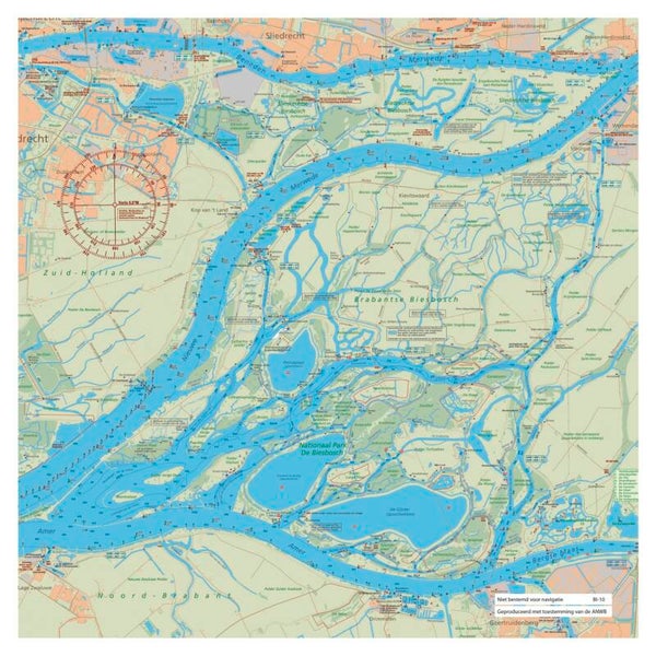 Kaartkussen Biesbosch