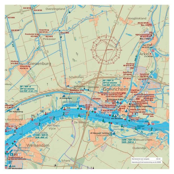 Kaartkussen Gorinchem