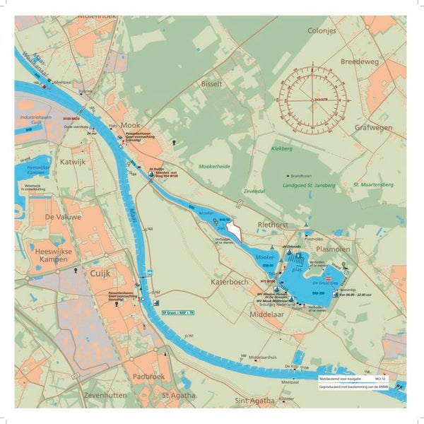 Kaartkussen Mookerplas