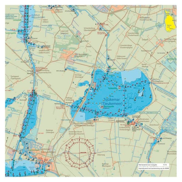 Kaartkussen Tjeukemeer