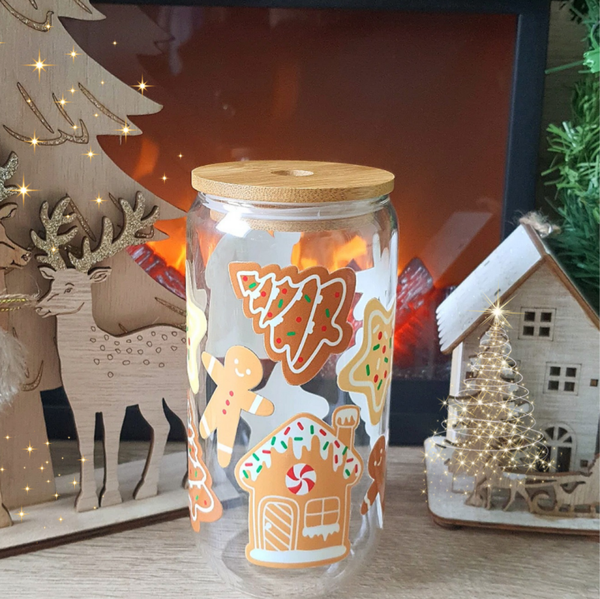 Verre "pain d'épices"