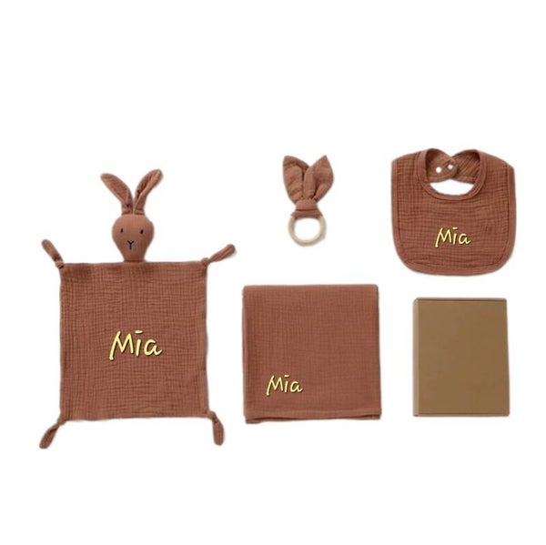 Coffret cadeau de naissance personnalisé