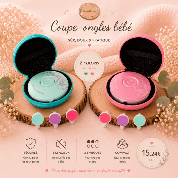 Coupe ongle électrique bébé