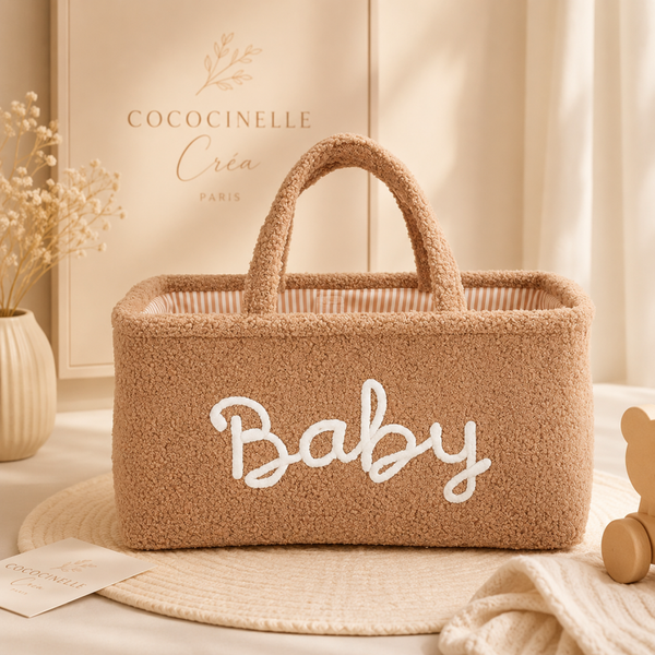Panier organisateur bébé Teddy – Compartimenté et nomade