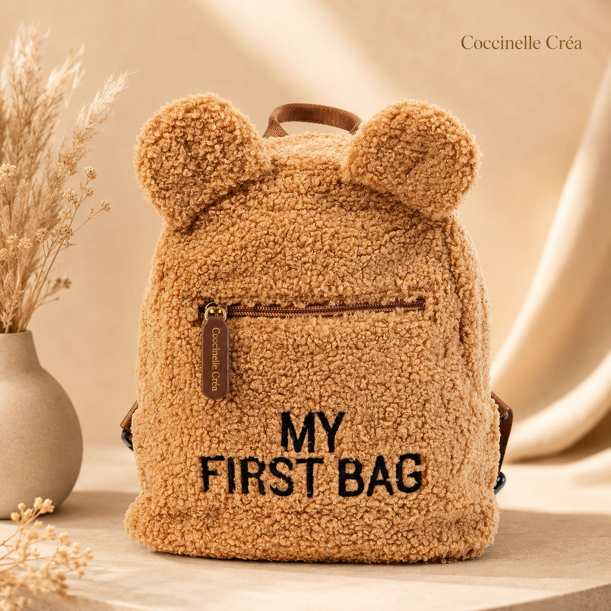 My First Bag® Teddy – Sac à dos enfant effet bouclette
