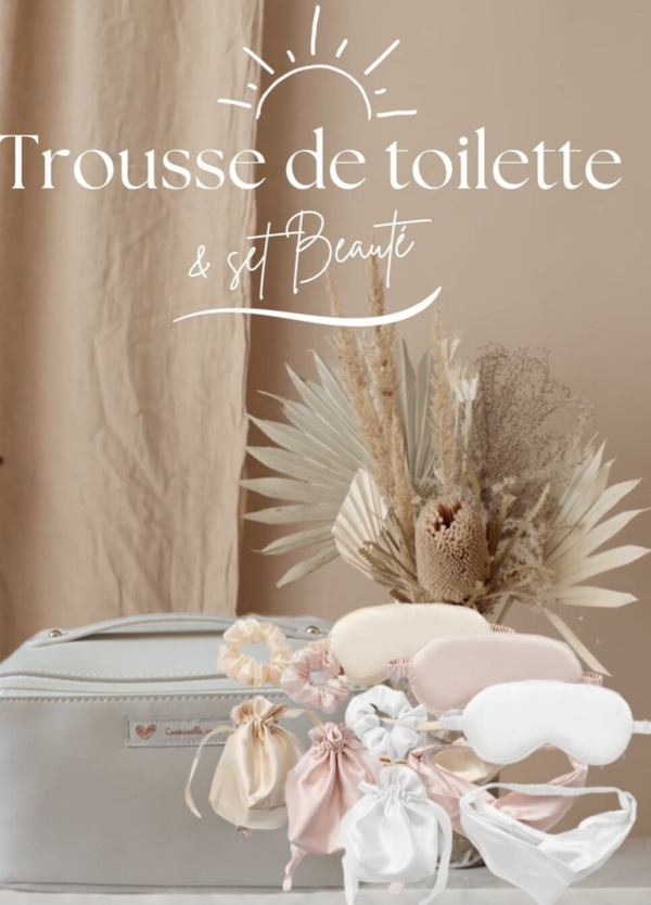 Trousse de toilette "POUCH" & Set Beauté