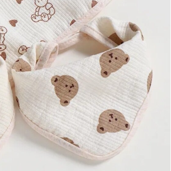 Bavoir - bandana OURSON 🐻 2 en 1