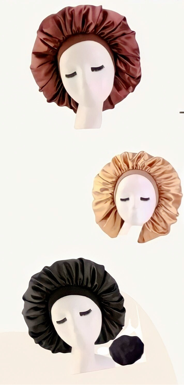 Bonnet en satin "bandeau" ☆Soin des cheveux☆