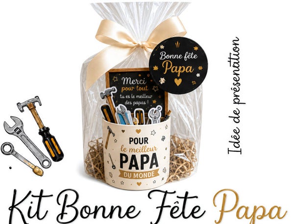 Kit Bonne fête Papa - Kinder Maxi
