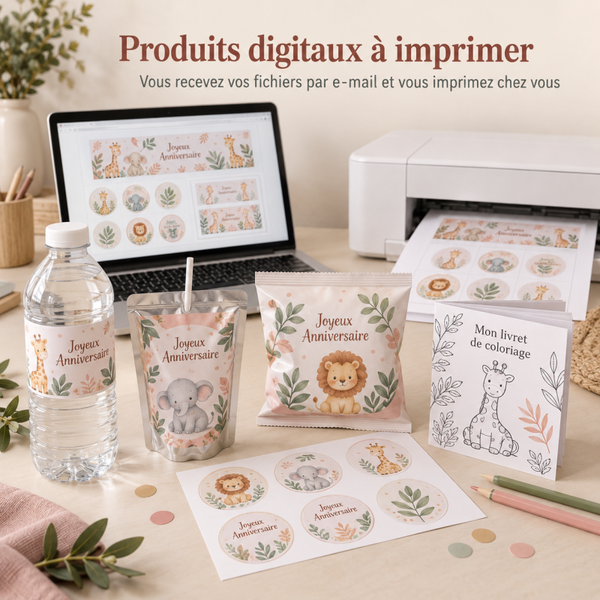 Produits digitaux à imprimer