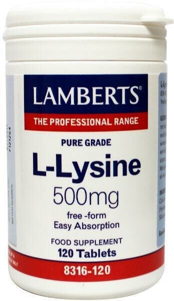 Lamberts L-Lysine 500mg 120t