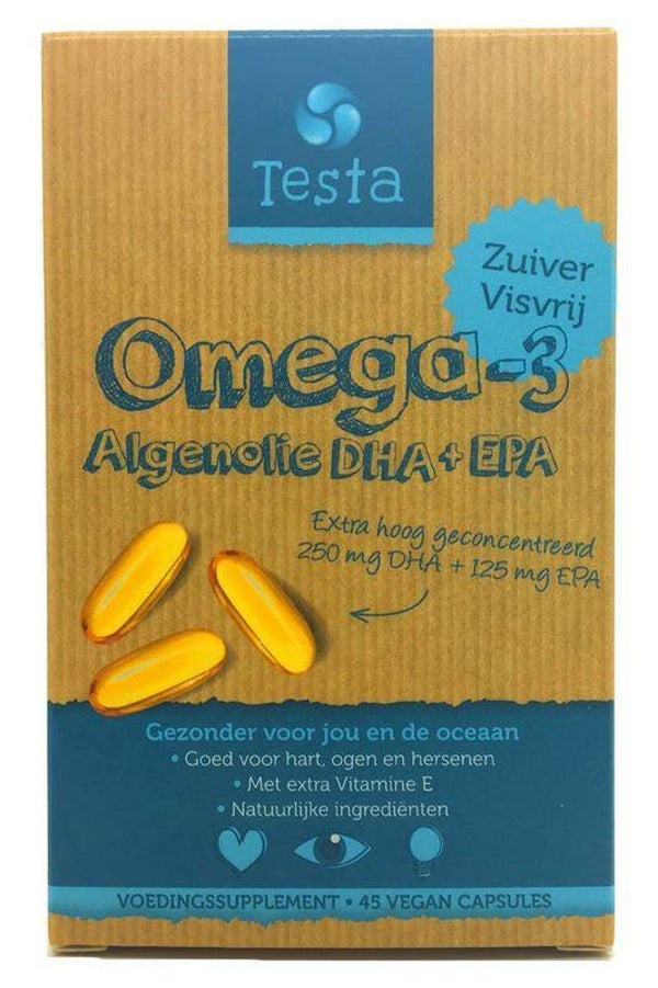 Testa Omega 3 Algenolie 45caps  (Vegan)