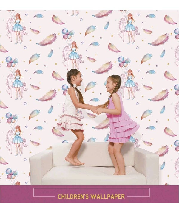 Children's Unicorn Fantasy Wallpaper/per SQM