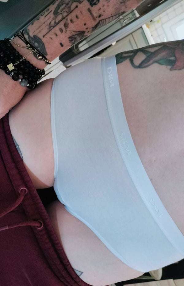 Shorty dim blanc