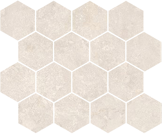Capri York hexagon beige