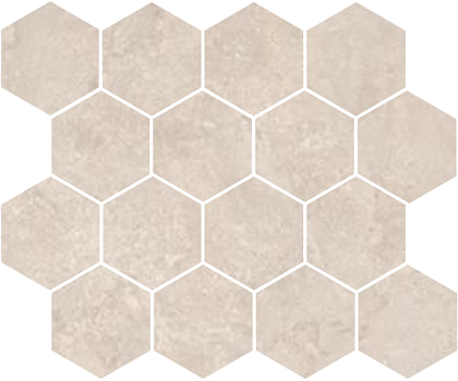 Capri York hexagon greige