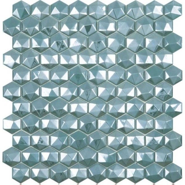 Grandeur Glass Turquoise 3.5x3.5 cm