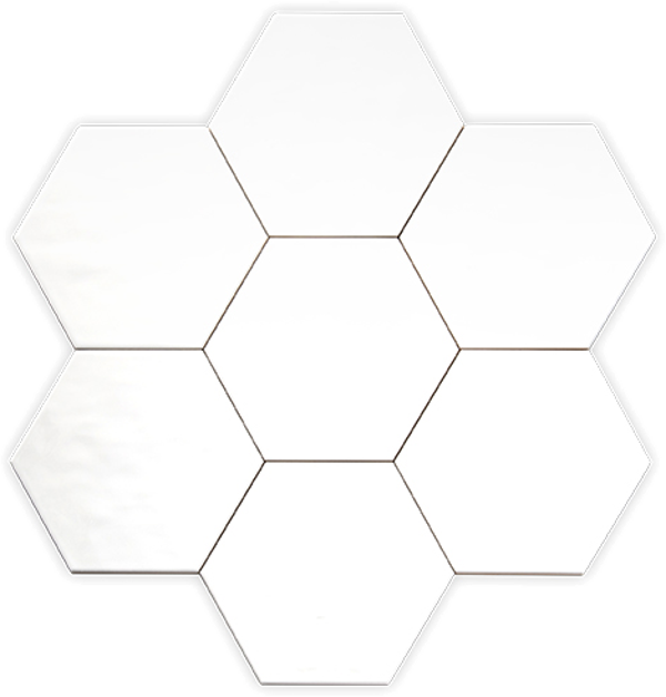 Sottocer Matrix Hexagon White