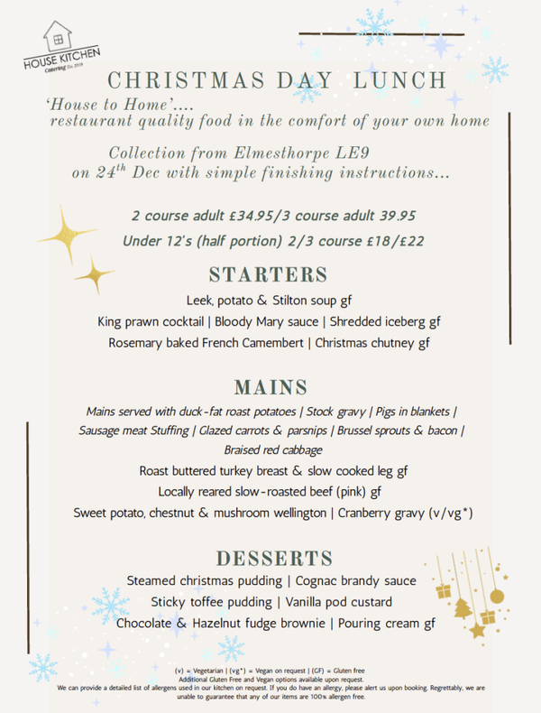 Christmas Day Lunch- ADULT