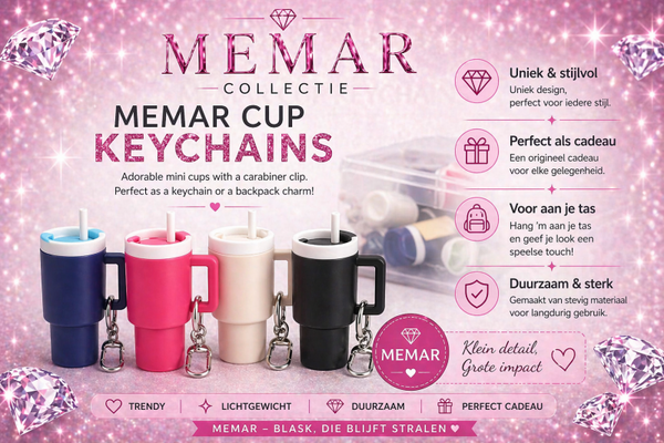 MEMAR CUP KEYCHAINS
