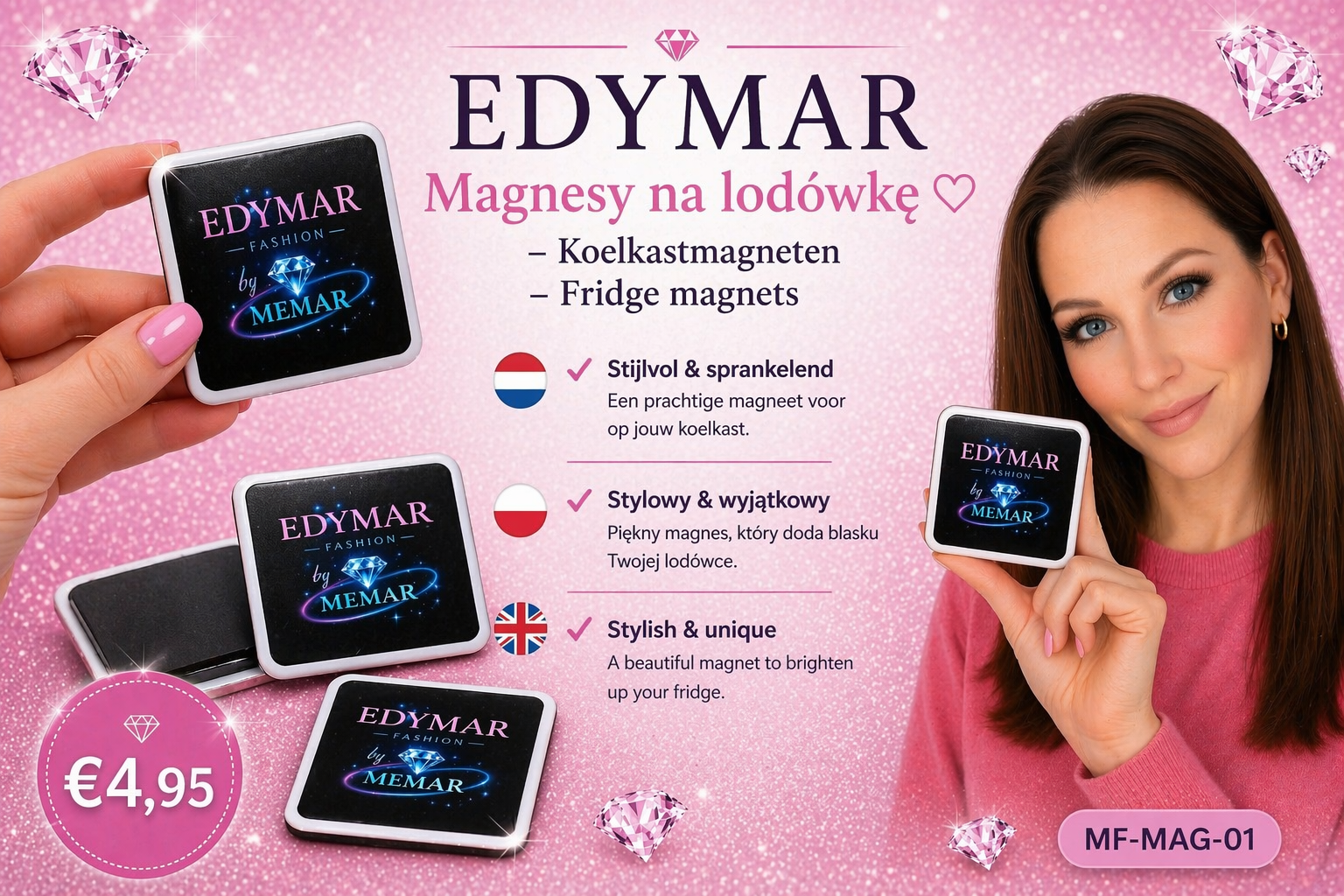 Koelkast Magneet EDYMAR