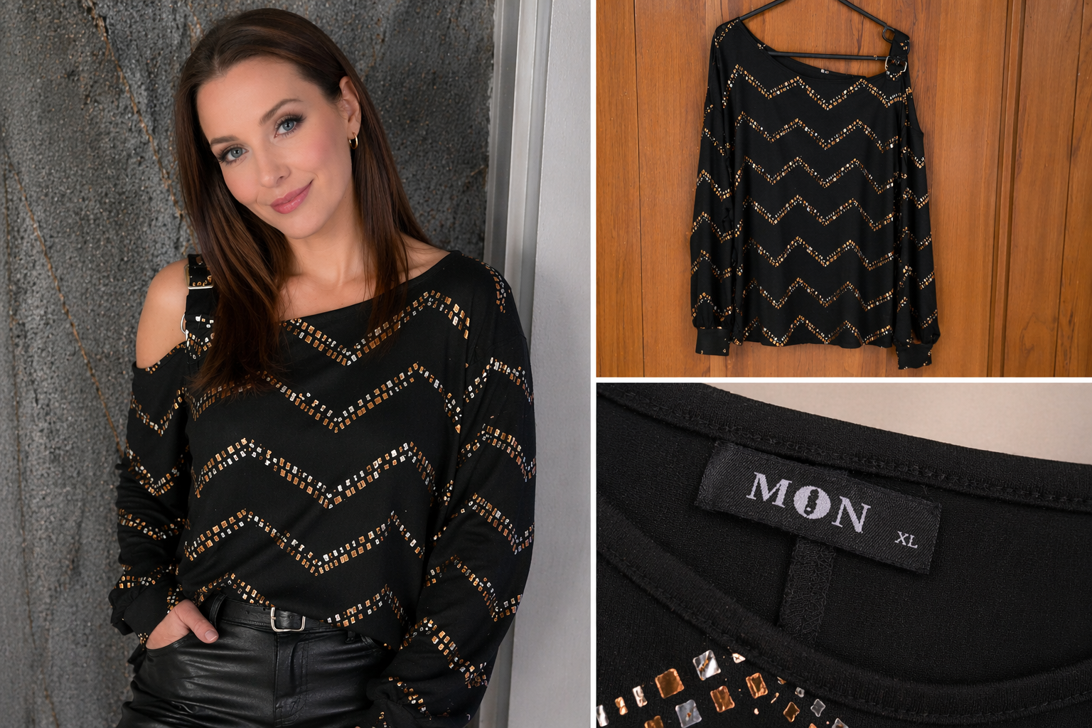 Blouse Golden Wave XL