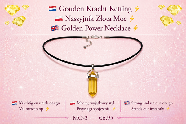 Gouden kracht ketting