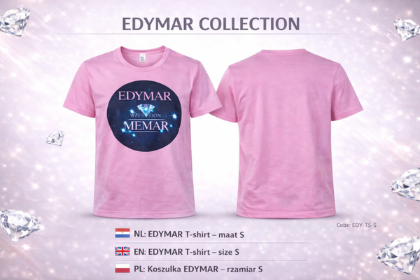 💎EDYMAR T-shirt – roze maat S