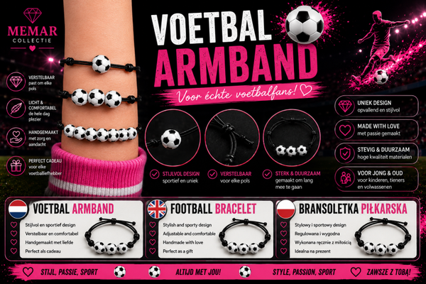 ⚽️VOETBAL Sleutelhanger / Armband