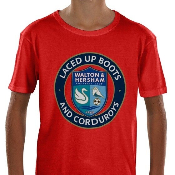 Kids Fruit of the Loom T-Shirt - Red