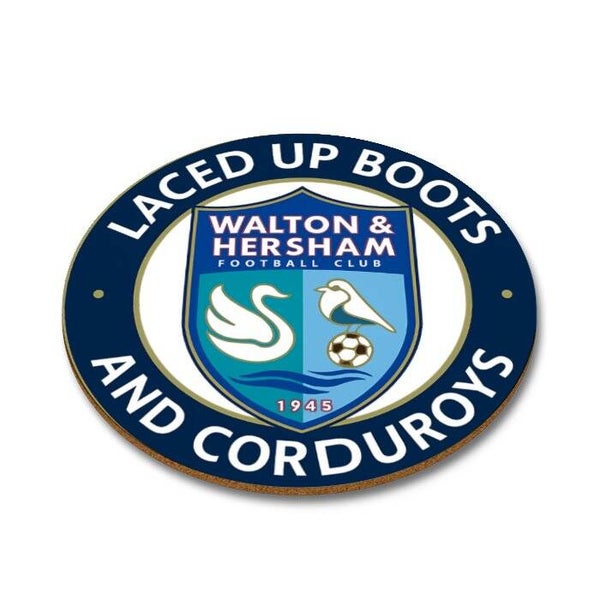 Drinks Coaster - Laced Up Boots and Corduroys