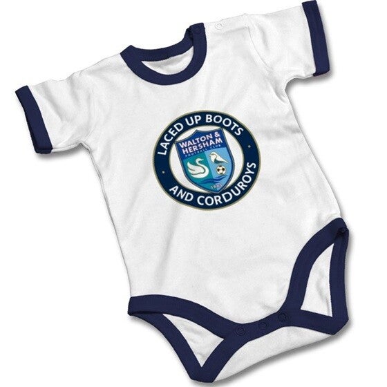 Baby Grow - White / Blue